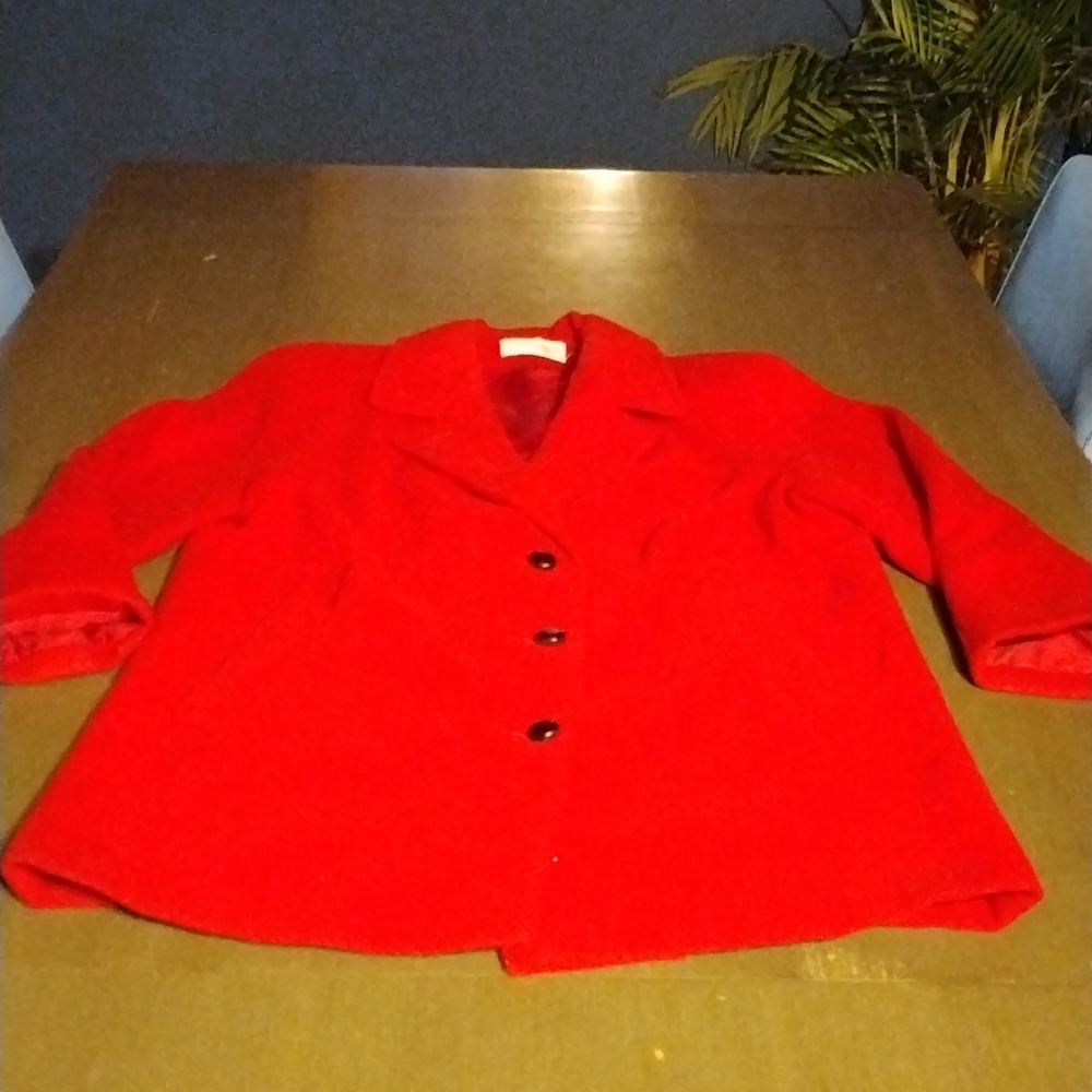 Wool Woman's Pea Coat